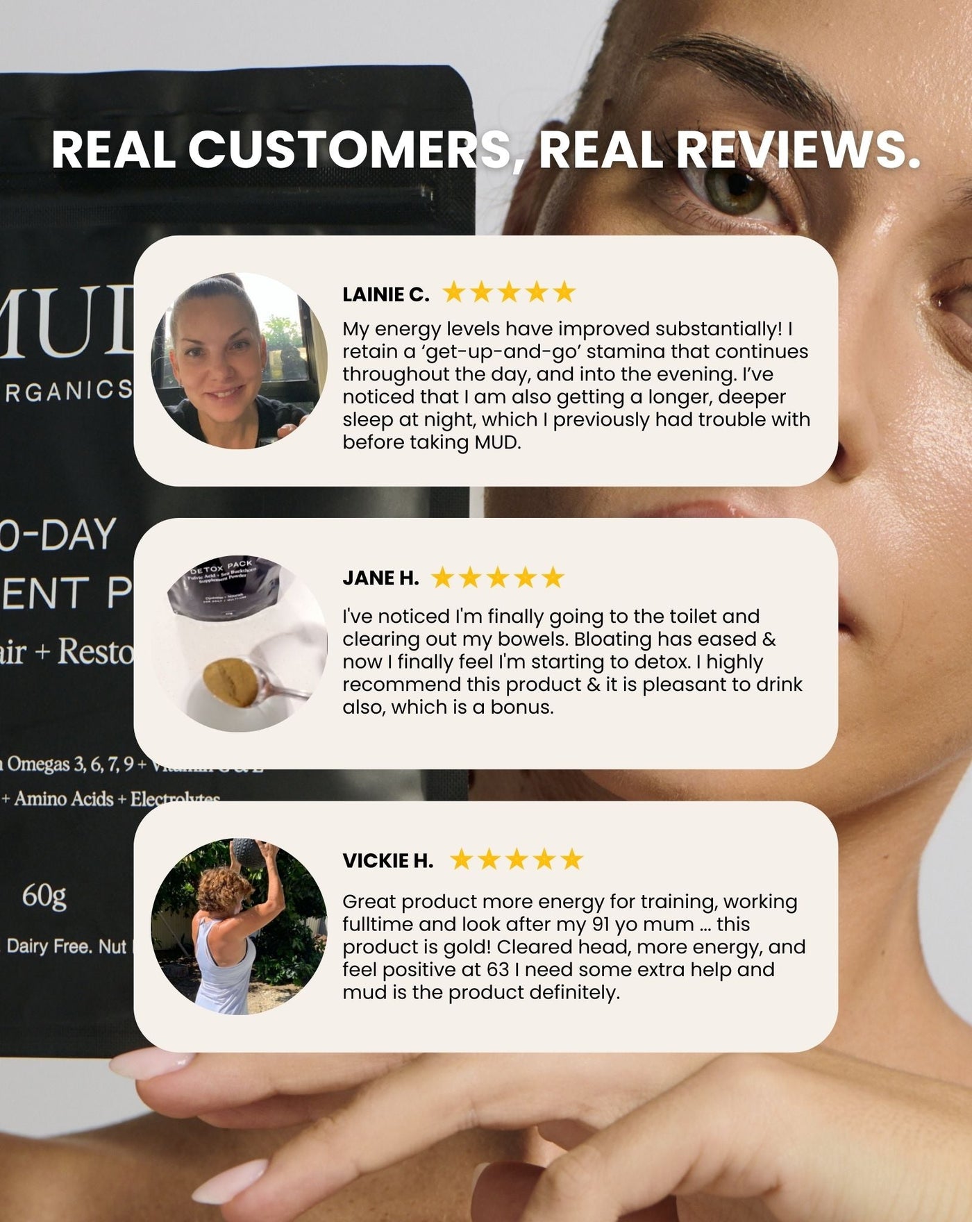 3 STEP SKINCARE ROUTINE BUNDLE - Mudorganics