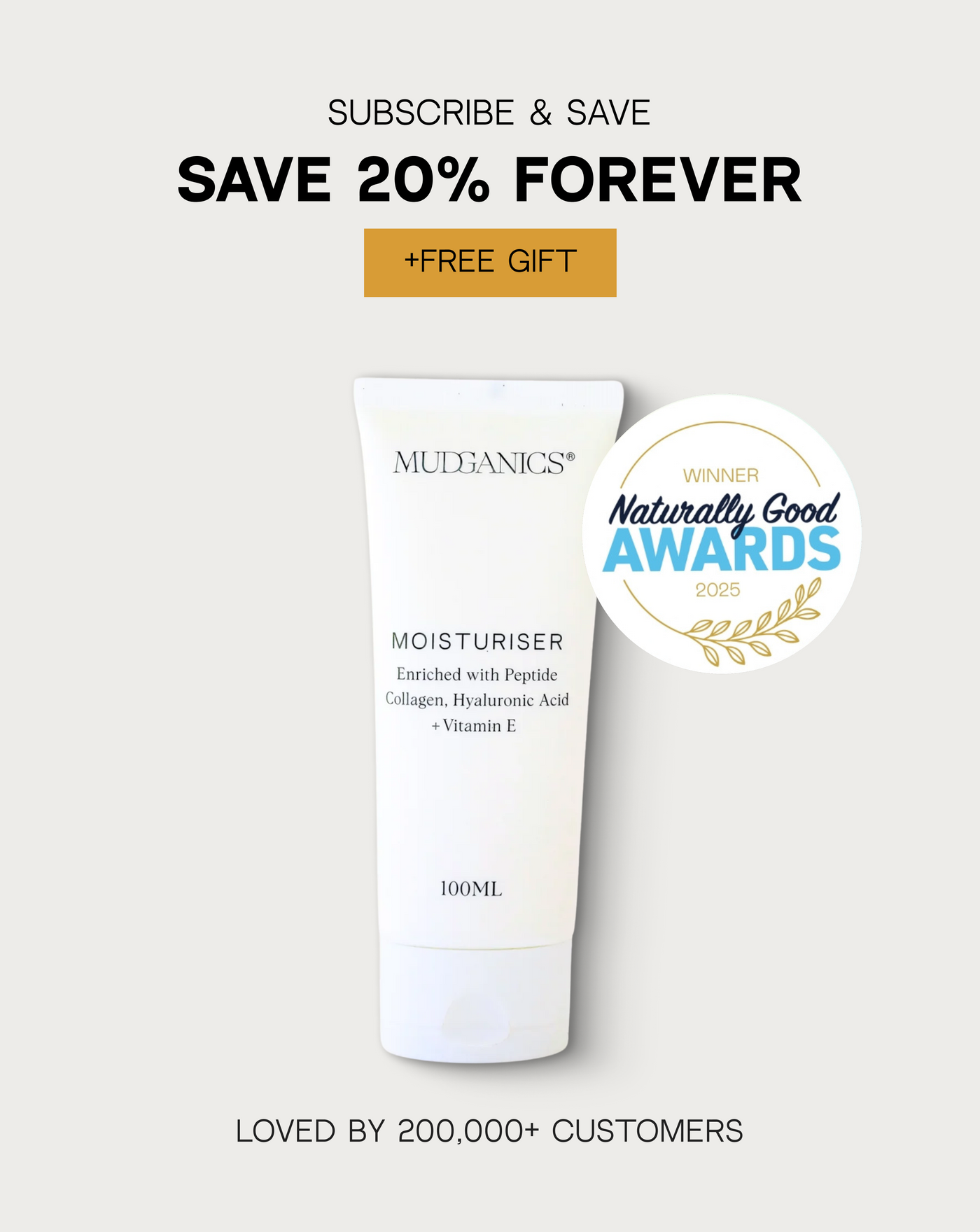 Peptide Collagen Moisturiser with Hyaluronic Acid