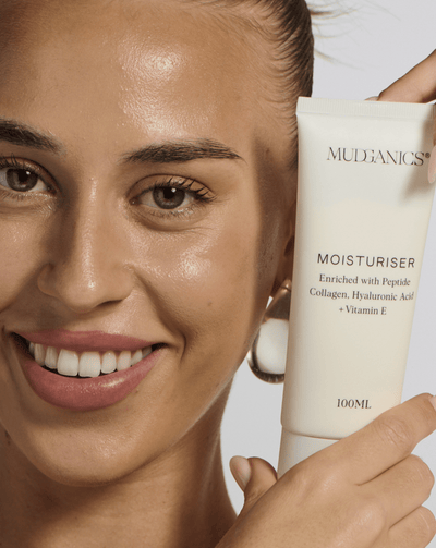 Peptide Collagen Moisturiser with Hyaluronic Acid - Mudorganics